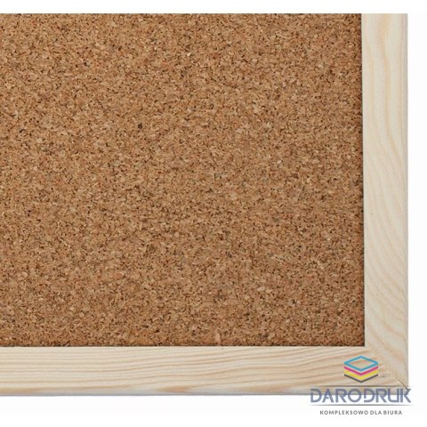 Memoboards Tablica korkowa w drewnianej ramie [mm:] 900x600 Memoboards (TC96)