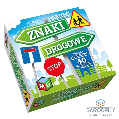Multigra Gra edukacyjna ZNAKI DROGOWE- PAMIĘĆ Multigra