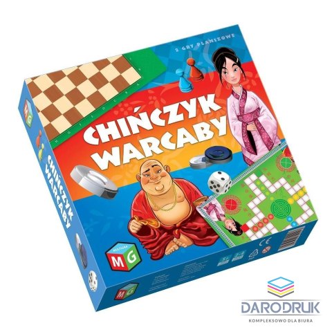 Multigra Gra planszowa CHIŃCZYK/WARCABY Multigra