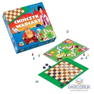 Multigra Gra planszowa CHIŃCZYK/WARCABY Multigra