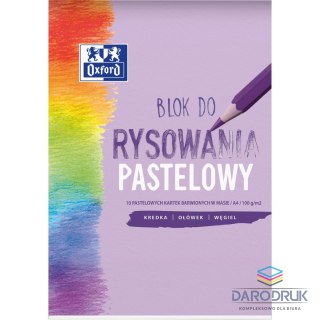 Oxford Blok rysunkowy A4 mix 100g 10k Oxford (400166081)