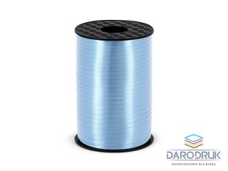 Partydeco Wstążka plastikowa błękitna, 5mm/225m 5x5 [mm x m] niebieska jasna Partydeco (PRP5-011)