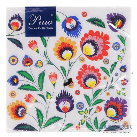 Paw Serwetki mix papier [mm:] 330x330 Paw (SDL031200)