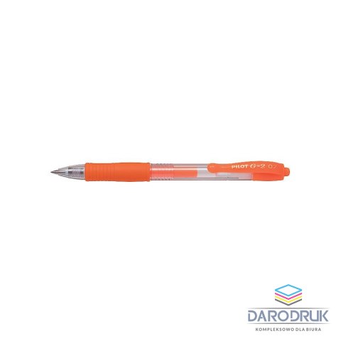 Pilot Długopis żelowy wkład pomarańczowy 0,37mm Pilot (PIBL-G2-7-NO)