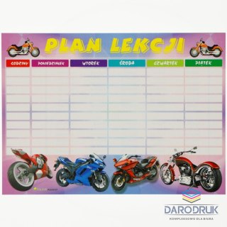 Polsyr Plan lekcji A5 Polsyr
