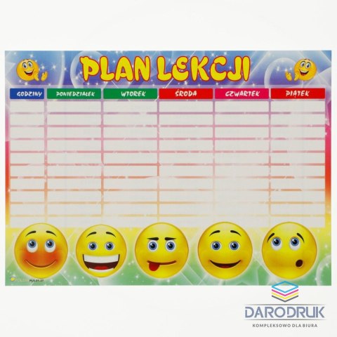 Polsyr Plan lekcji A5 Polsyr