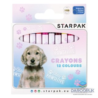 Starpak Kredki świecowe Kitty 12 kol. Starpak (532174)