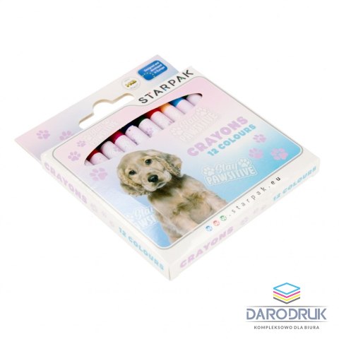 Starpak Kredki świecowe Kitty 12 kol. Starpak (532174)