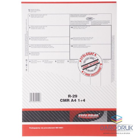 Stolgraf Druk offsetowy A4 100k. Stolgraf