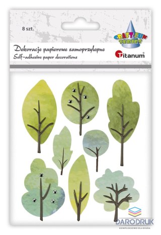 Titanum Ozdoba papierowa Craft-Fun Series drzewa 3D Titanum (7520)