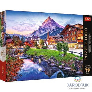 Trefl Puzzle Premium Plus Alpejskie miasteczko 1000 el. Trefl (10854)