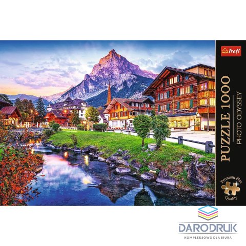 Trefl Puzzle Premium Plus Alpejskie miasteczko 1000 el. Trefl (10854)