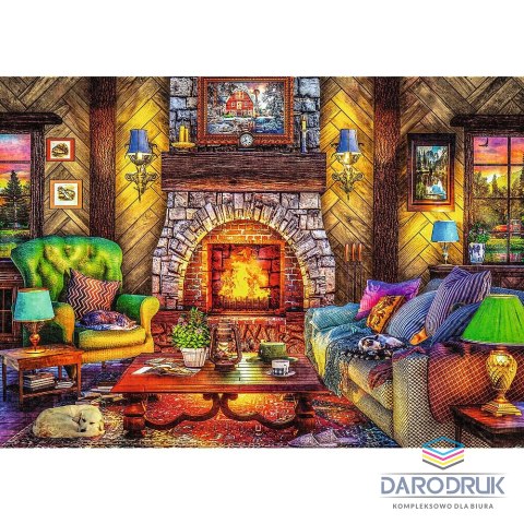 Trefl Puzzle Wycieczka w góry 2x500 el. Trefl (37534)