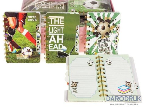 Adar Notes (notatnik) A6 piłka mix Adar (629790)