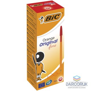 Bic Długopis Orange wkład czerwony 0,3mm Bic (8099241)