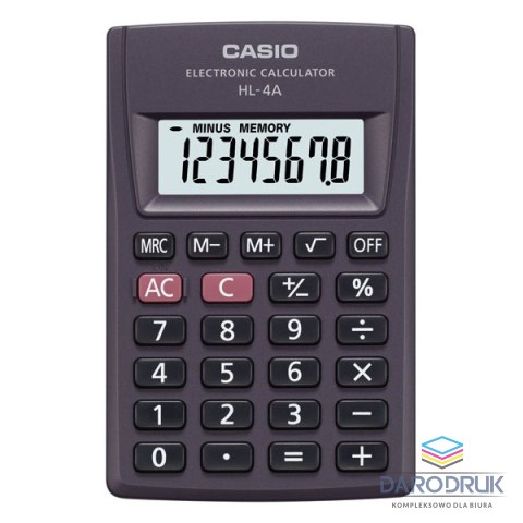 Casio Kalkulator naukowy podręczny Casio (HL-4A)