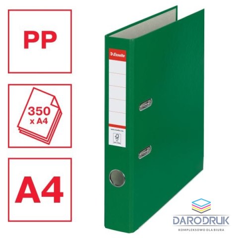 Esselte Segregator dźwigniowy Ekonomiczny A4 50mm zielony Esselte (81196)