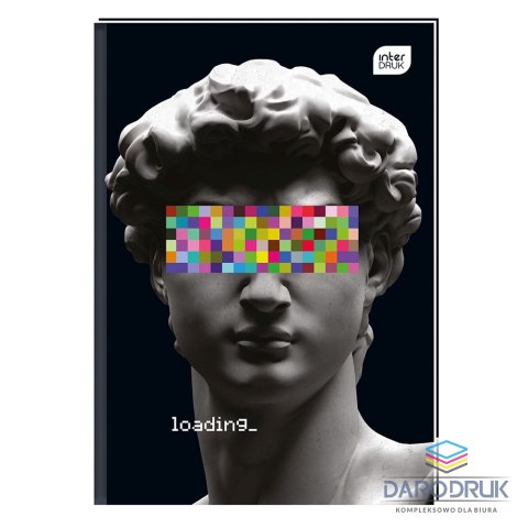 Interdruk Brulion A5 96k. 70g krata Interdruk (BRA5#412A)