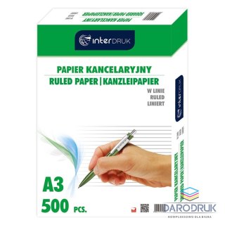 Interdruk Papier kancelaryjny A3 linia [mm:] 297x420 Interdruk (PAKAL)