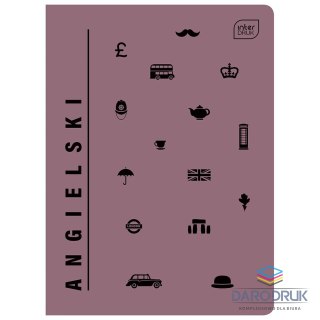 Interdruk Zeszyt A5 UV A5 60# 60k. 70g krata Interdruk