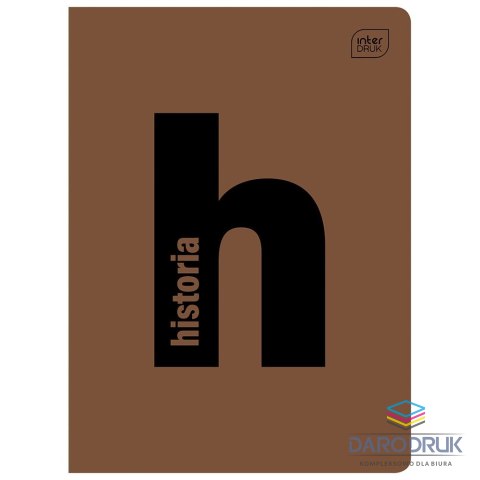 Interdruk Zeszyt tematyczny A5 historia 60k. 70g Interdruk