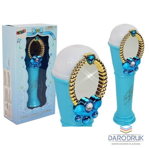Lean Mikrofon zabawkowy Magiczne lustro z mikrofonem niebieskie USB Lean (7816)