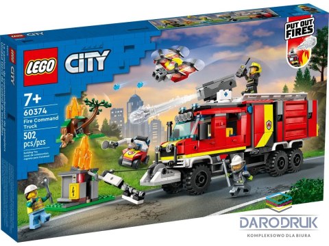 Lego Klocki konstrukcyjne City Terenowy pojazd straży pożarnej Lego (60374)