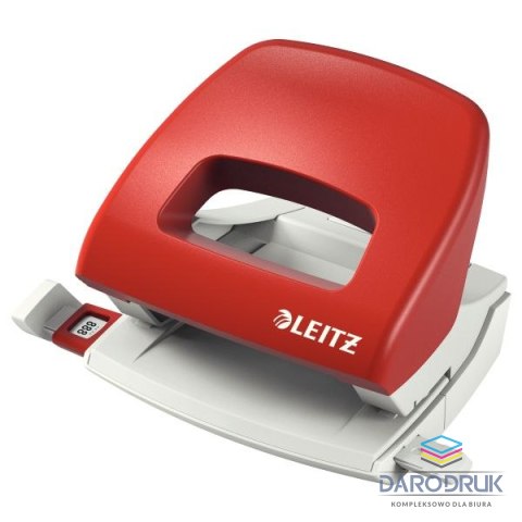 Leitz Dziurkacz NeXXt Średni czerwony 16k (50380025) Leitz