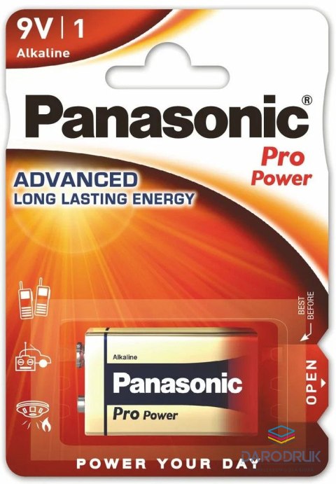 Panasonic Baterie Pro Power 6LR61 Panasonic (6LR61)