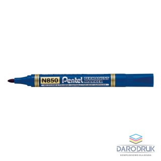 Pentel Marker permanentny wkład niebieski 1,5mm okrągła końcówka Pentel