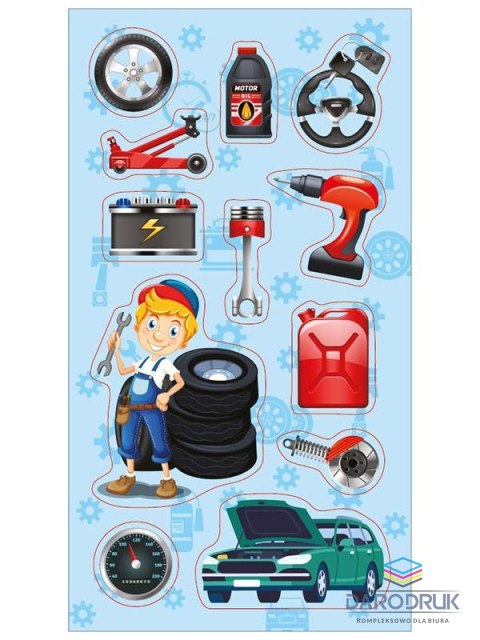 Ranok Creative Naklejka (nalepka) mechanik samochodowy Ranok Creative