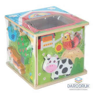 Smily Play Sorter Kostka sorter Farma Smily Play (SPW84948)