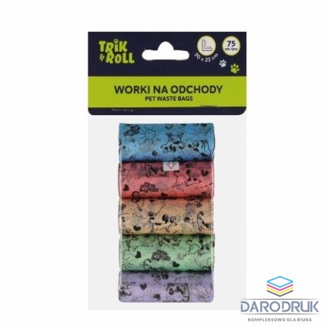 Trik Roll Gadżet Worki na odchody 75szt 4 rolki Trik Roll (560699)
