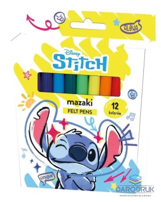 Beniamin Flamaster Stitch 12 kol. Beniamin (0897)