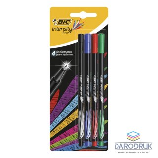 Bic Cienkopis Intensity FINE wkład mix 0,4mm 4kol. Bic (942082)