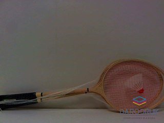 Dromader Rakieta do badmintona drewniana Dromader (130-02631)