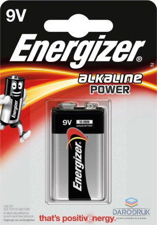Energizer Baterie Base 6LR61 Energizer (EN-297409)