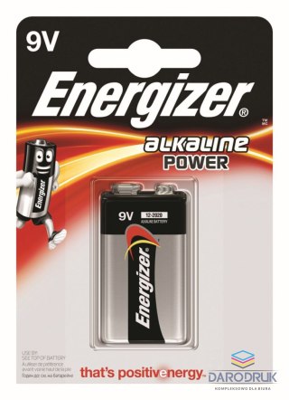 Energizer Baterie Base 6LR61 Energizer (EN-297409)