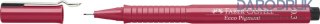 Faber Castell Cienkopis kreślarski Ecco Pigment wkład czerwony 0,3mm 1kol. Faber Castell (166351)