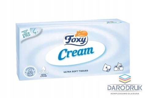 Foxy Chusteczki higieniczne CREAM Foxy