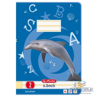 Herlitz Zeszyt A4 Nr 2 FSC Mix 10767267 32k. linia Herlitz (400128882)