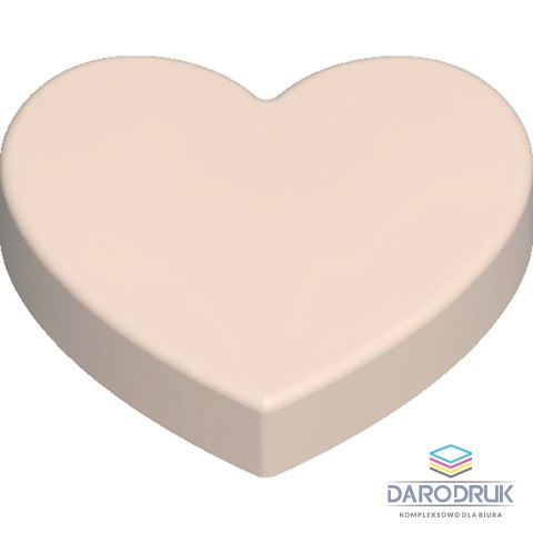 Interdruk Gumka do mazania HEARTS Interdruk (IGUMKAHEART)