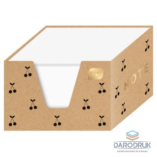 Interdruk Kostka papierowa [mm:] 90x90x 50 Interdruk (KOSPAPBKUBP)