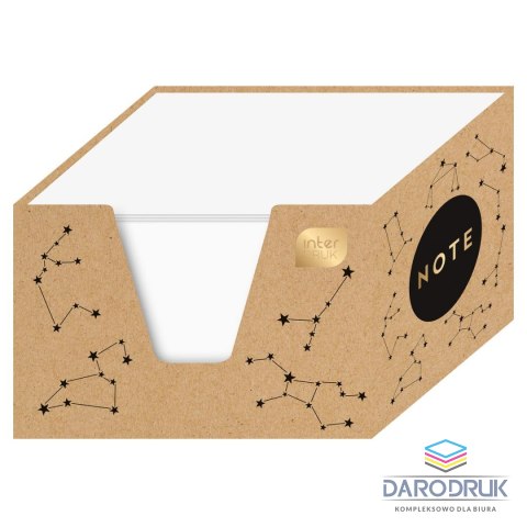 Interdruk Kostka papierowa [mm:] 90x90x 50 Interdruk (KOSPAPBKUBP)