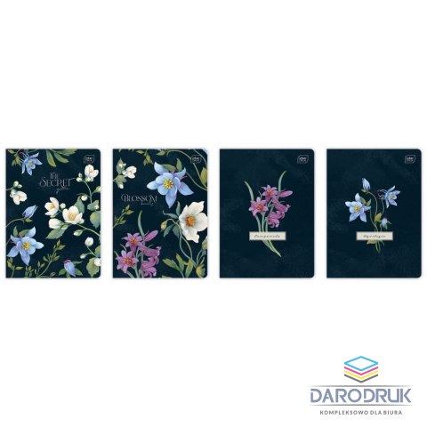Interdruk Zeszyt A5 HYBRID FLORI 80k. 70g krata Interdruk
