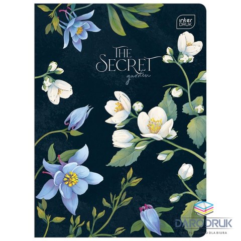 Interdruk Zeszyt A5 HYBRID FLORI 80k. 70g krata Interdruk