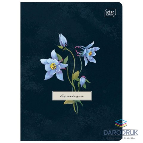 Interdruk Zeszyt A5 HYBRID FLORI 80k. 70g krata Interdruk