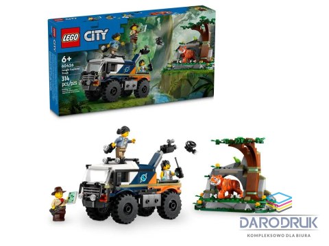 Lego Klocki konstrukcyjne City Terenówka badacza dżungli Lego (60426)
