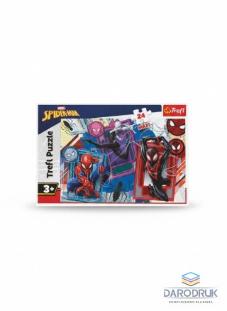 Trefl Puzzle Spiderman Pajęcze zmysły" 24 el. Trefl (14366)