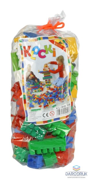 Bączek/Tupiko Klocki plastikowe Bączek/Tupiko (KL-WD98/24)